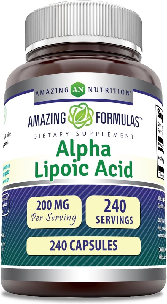Amazing Formulas Alpha Lipoic Acid Note 124; 200 Mg Supplement