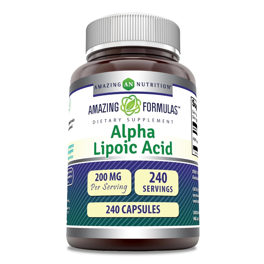 Amazing Formulas Alpha Lipoic Acid Note 124; 200 Mg Supplement