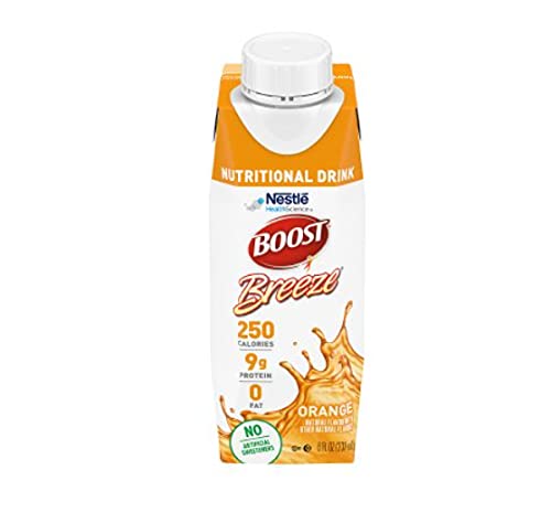 Boost Breeze 18620000 Oral tillæg Orange 8 oz. Karton Klar til brug, sag 24