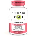 Vitoyes Omega-3 Vision Health Supplement, EPA & DHA Rich Dietary Supplement, 90 Softgels