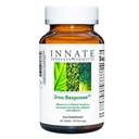 INNAT Respons Formulas Iron Response - Daily Iron Supplement - Klinisk vist at øge jernniveauer - Vegan, Non- GMO, og Kosher - Made without 9 Food Allergens - 90 tabletter (90 portioner)