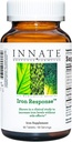 INNAT Respons Formulas Iron Response - Daily Iron Supplement - Klinisk vist at øge jernniveauer - Vegan, Non- GMO, og Kosher - Made without 9 Food Allergens - 90 tabletter (90 portioner)