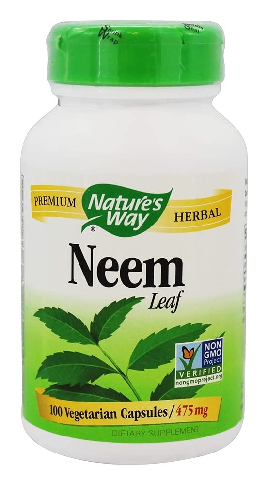 Nature Way Neem Leaf 100 Vegetabilsk kapsel, 100 ct