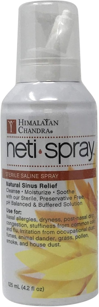 Himalayan Chandra Neti Spray Isotonic Voksen, 4.2 Ounce Formand