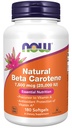 Now Foods Supplements, Natural Beta Caroten 25.000 IE, Essential Nutrition, 180 Softgels