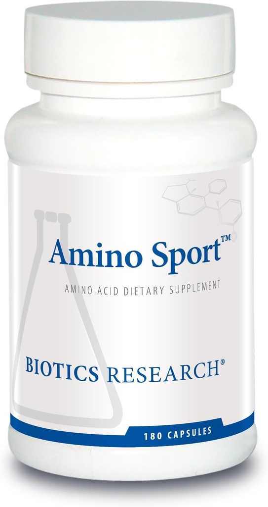 Bioetik Forskning Amino Sport Broad Spectrum Aminosyrer, essentielle aminosyrer, BCAA, Sports Inddrivelse, Support Lean Muscle Mass 180 Kapsler