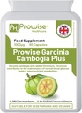 Garcinia Cambogia 1000mg 60 Kapsler - UK Manufactured Standarder af Provis Healthcare - Egnet til vegetarer & Veganere