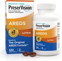 PreserVision AREDS Eye Vitaminer, # 1 Eye Doctor Anbefalet Mærke, Multivitamin med Lutein, Vitaminer C & E, Zink, og Kobber Kosttilskud, 120 Softgel