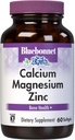 Bluebonnet Nutrition Calcium Magnesium Zink Plus Vitamin D3, 1000 mg Calcium, 500 mg Magnesium og 15 mg Zink, 400 IE Vitamin D3, For stærke sunde knogler *, Glutenfri, Dairy- Fee, 60 softgel