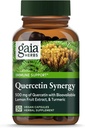 Gaia urter Quercetin Synergy - Understøtter Immunitet - med Lemon Fruit Extract - 50 Veganske kapsler (50- Day Supply)