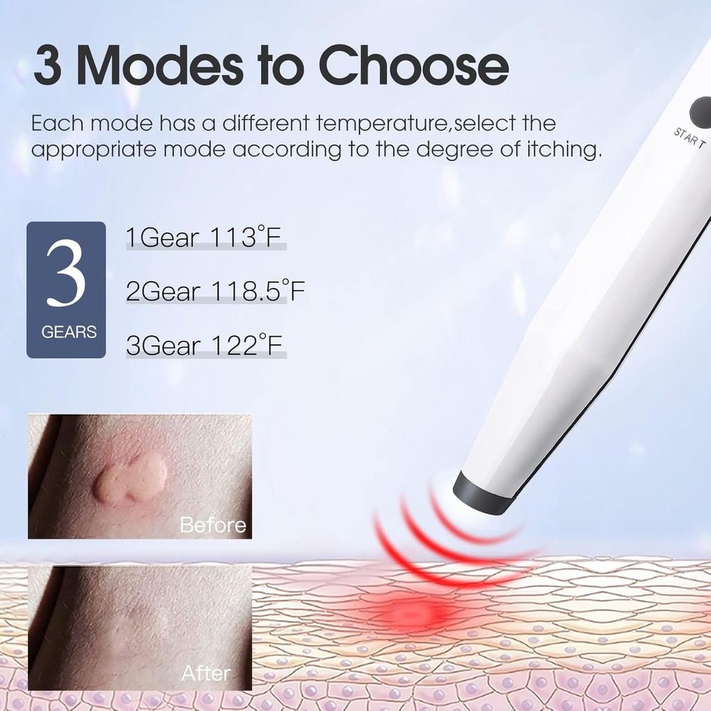 Insect Sting and Bite Relief, Bug Bite Healer for Chemical-Free Treatment of Insect Bites and Stings, Provides Natural Relief from Itching and Swelling, for Mosquito Bites