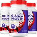 rize laboratorier - Gluco Proven kapsler - Avanceret formel supplement piller, maksimal styrke support, alle naturlige Plus økologiske ikke GMO (180 kapsler)
