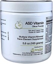 ASD Vitamin Powder - Citrus Flavor - for børn med autisme Spectrum Disorder Multiple Vitamin / mineral / trace Element Supplement- 5.8 oz