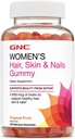 GNC kvinders hår, hud & negle Gummy - Tropisk frugt, 150 gummies, Indeholder biotin til stærkt og sundt hår, hud og negle