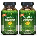 Irwin Naturals Stored- Fat Belly Burner - 60 Liquid Soft- Gels, Pack of 2 - Hjælper støtte Opdeling af lagret fedt - 40 Total Servering