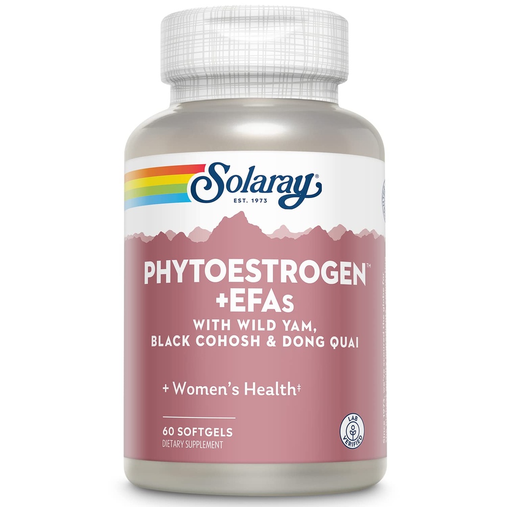 SOLARAY PhytoEstrogen Plus EFA 'er Menopause Support Name