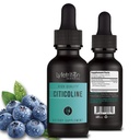 Lyfetrition Citicoline Liquid Drops 536 mg, 4 Oz Liquid, 220 Servere, Made in USA, Quick Absorption, Kvalitet Potent Ingredienser, Non- GMO, GMP Certificeret, Cruelty- Free Products