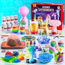 110 Lab Experiments Science Kits for Kids - STEM projekter Uddannelsesmæssige videnskabelige legetøj for børn 6 7 8 9 10 12 År Gamle, Julefødselsdagsgaver til drenge og piger, kemi sæt, læring og uddannelse