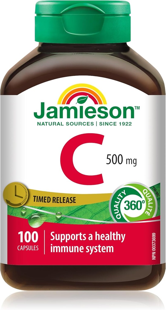 Jamieson C-vitamin 500 mg tidsfrigivelseskapsel