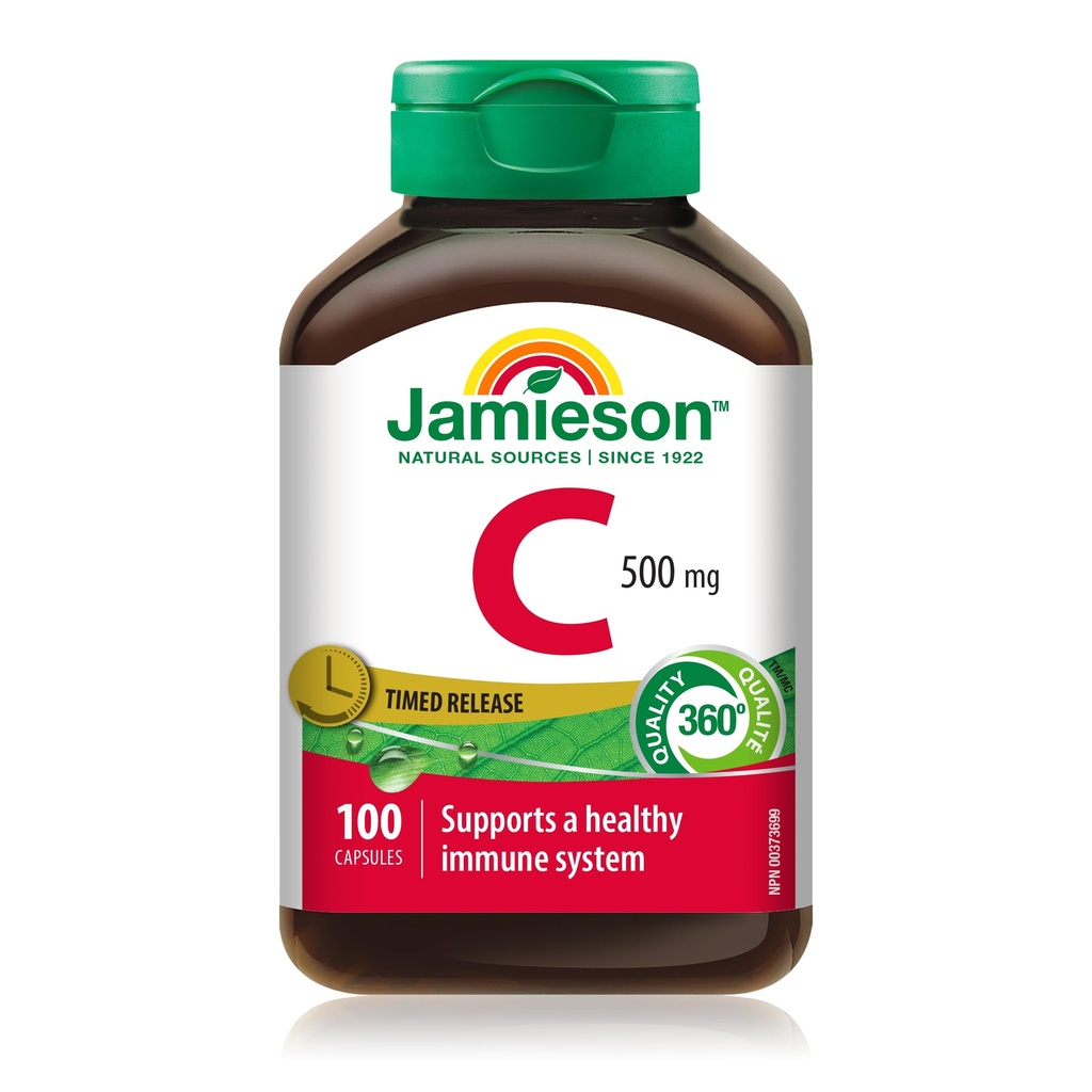 Jamieson C-vitamin 500 mg tidsfrigivelseskapsel