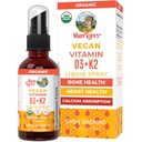 MaryRuth 's Organic D3 + K2 Spray for voksne & Kids for Bone Health
