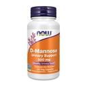 Now Foods Supplements, D- Mannose 500 mg, Non- GMO Project Verified, Sund urinveje *, 60 Veg kapsler
