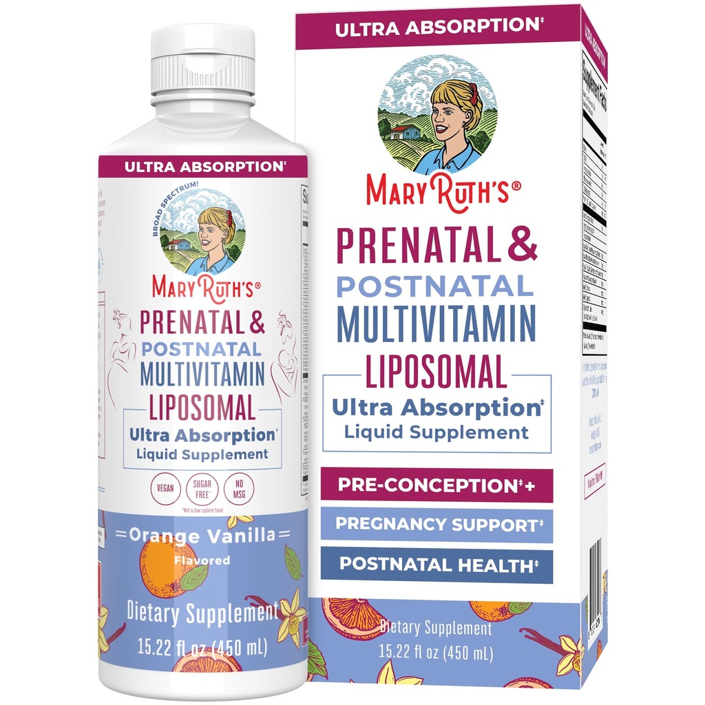 MaryRuth Organics Prenatal & Postnatal Multivitamin for Womens
