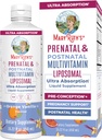 MaryRuth Organics Prenatal & Postnatal Multivitamin for Women | Sugar Free | Formulated for Pre-Conception, Pregnancy & Nursing | Prenatal Vitamins | Vegan | Non-GMO | Gluten Free | 30 Servings