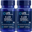 Life Extension 5- LOX Inhibitor med AprèsFlex 100 mg, 60 vegetariske kapsler (pakning med 2)
