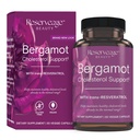 Reserveage Beauty Bergamot Cholesterol Support med Resveratrol - Antioxidant supplement til cardiovaskulær Support & Heart Health - Vegan & Non- GMO - 30 kapsler (30 Servere)