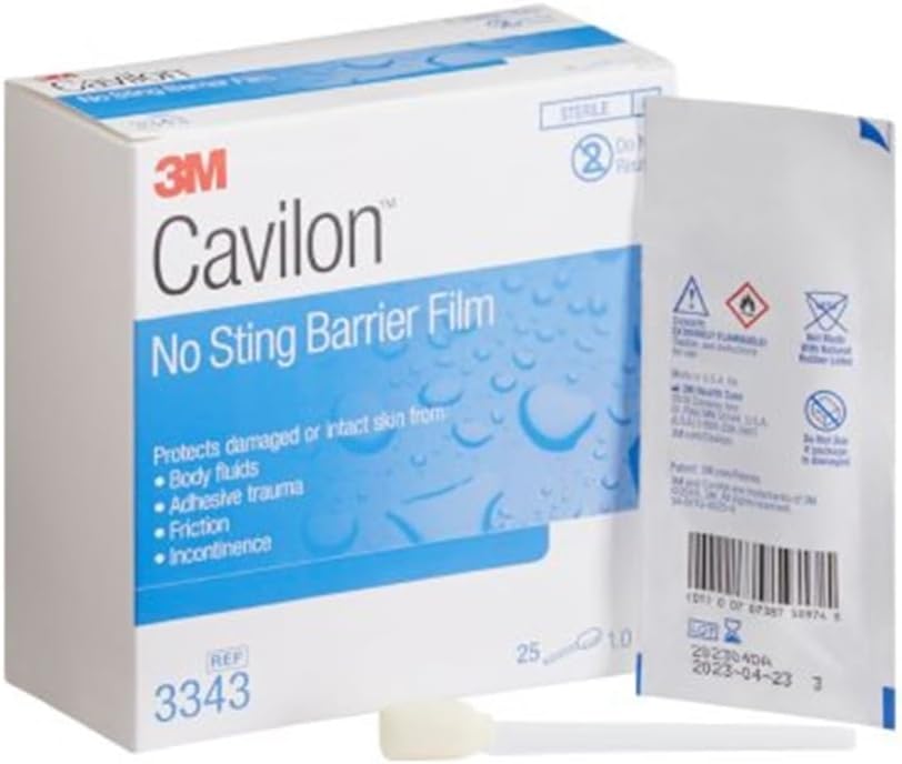 Specialsalg - 1 pakke af 10- 3M Cavilon No- Sting Barrier Film MMM3343 3M HEA. MP- MMM3343 Hver