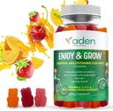 Multi B Vitamin Gummier for børn - med B- Complex B6 B12 B9 (Folate) B7 (Biotin) B5 (Pantothenic Acid), A, C, D, E, Zink, jod, Inositol - Energi, Nervesystemet, Immunitetsunderstøttelse