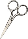 Professionel Grooming Saks til personlig pleje Ansigtsfjernelse og Øre Næse Øjenbryn Trimming Rustfrit stål Fine Straight Tip Saks Mænd