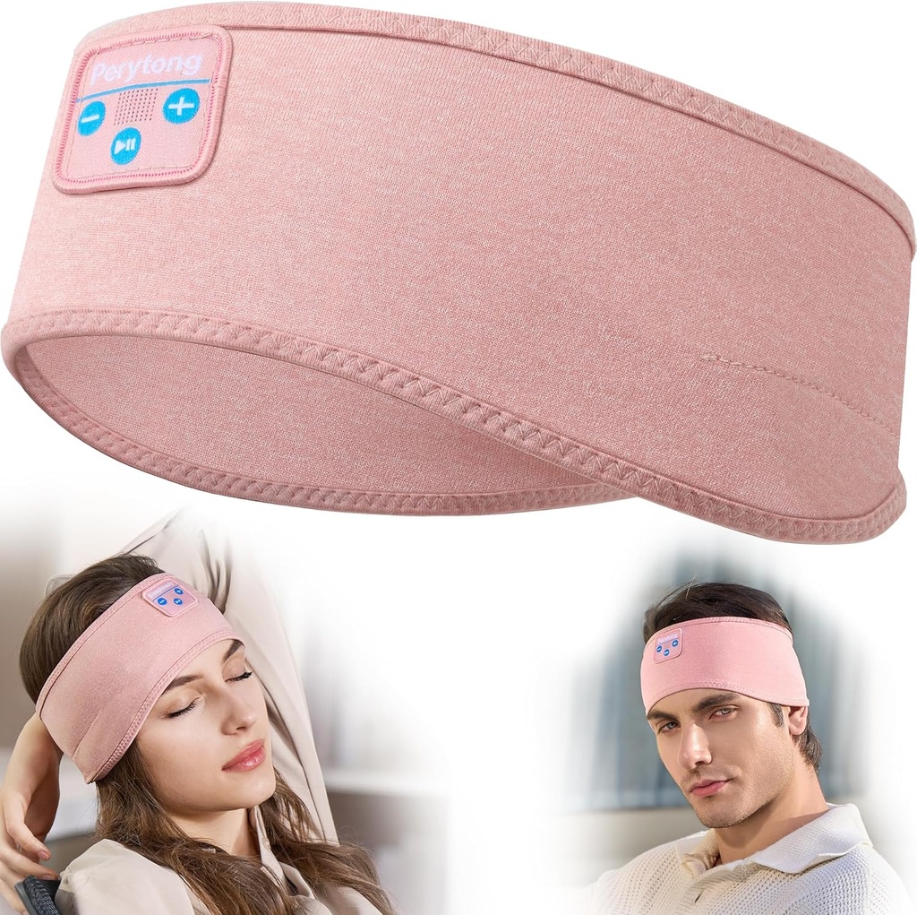Perytong Sleep Headphones - Bluetooth Headband trådløst sleeping Headband med Earphones Music Band Unique Gaver til mænd Kvinder