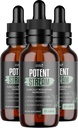 PotentStream Drops - Original Formel, Natural Liquid Supplement med Plant Extractions
