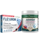 Renhedsprodukter Flexuron Joint Formel + Joint Gel Flexuron (Krill Oil, Lav Molekulær Vægt Hyaluronsyre, Astaxanthin) - Joint Gel Berry Powder (Bioactive Collagen Peptider + MSM)