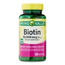 IKJ Biotin Hår / hud / negle Sundhed Kosttilskud Softels, 10.000 mcg, 120 Tæl