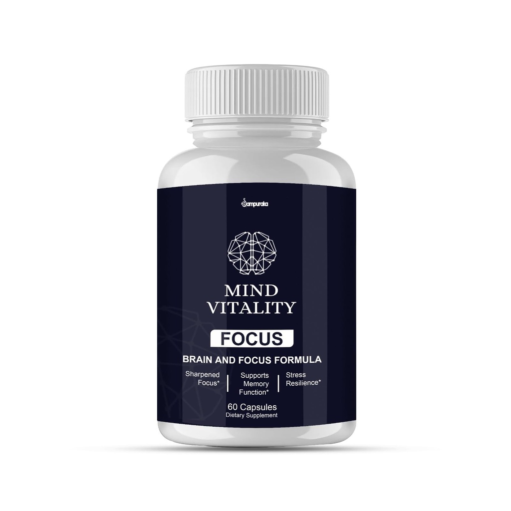 Mindvitalitet Ny avanceret formel Supplement 1 Pack 30 dages forsyning
