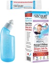 Nasopure Nasal Wash, Little Sampler Kit, "The Nicer Neti Pot" Sinus Wash Kit, Komfortabel Nasal Rinse 4 Oz Flaske & 4 saltpakninger (3.75 Gr Hver), Nasal Congestion, Cold, Allergi, Nasal Vanding