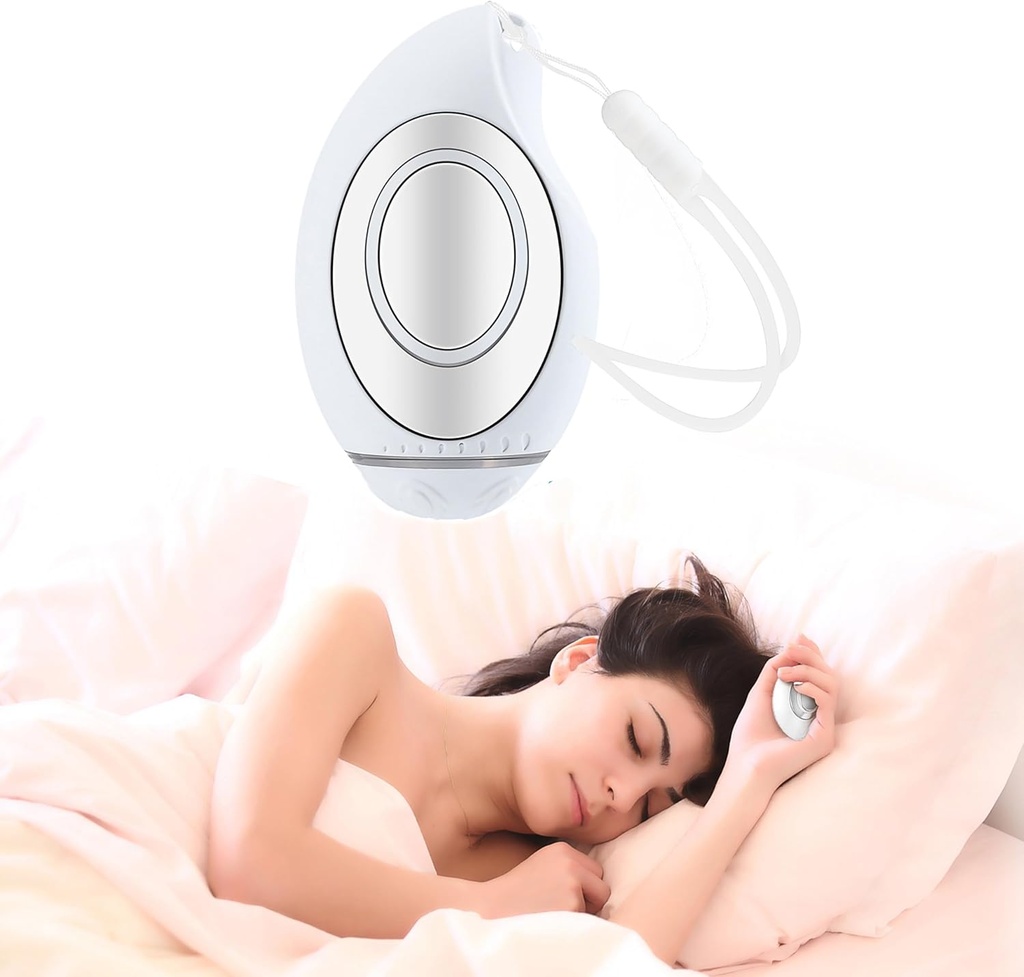 Natural Sleep Aid Device, Håndholdt Nighttime Relaxation Tool med Portable Design for Fysisk & Mental Wellness - Videnskabeligt-Backed Deep Sleep Solution