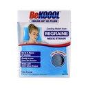 BeKOOOL Cooling Soft Gel Pillow - Genanvendelig Cooling Relief fra Migræne, Neck Strain og Feber - Op til 6 Timer af Cooling, Klar til brug, Stays Soft Når frossen
