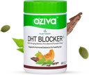 OZIVA Plant Based DHT Blocker Capsules Note 124; 60 Greve Note 124; med Stinging Nettle, Beta Sitosterol, Pumpkin Seed, Pine Bark for Hairfall Control & Follicle Stimulation (60 Greve)