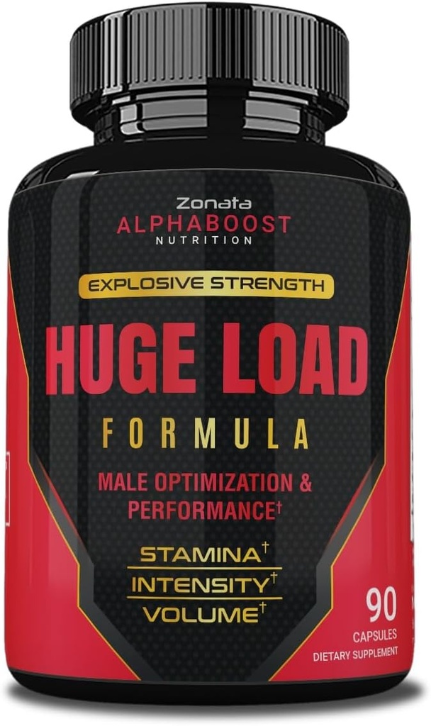 Zonata Kæmpe Load Pills Advanced Formel, Kæmpe Load Mand Supplement, 90 Kapsler