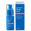 NUVADERMIS Silicone Scar Gel - 1.7 Fl Oz, Transparent Gel - Retinol & E-vitamin Formel til kirurgiske biler - C- sektion, Tuck & Keloid Care