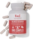 DMG Supplement - Balanceret opførsel - Rolig, Reducerer Irritability, rastløshed, lindrer ændringer i stemningen - Magnesium, kalium, betain, dimethylglycin, calciumgluconat, glycin