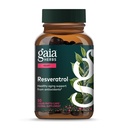 Gaia Herbs Resveratrol 150 - Beauty & Radiance Antioxidant Support - Lavet med japansk Knotweed - Indeholder 150 mg trans- Resveratrol per servering - 50 flydende Phyto- kapsler (25-dages forsyning)