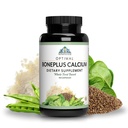Optimal Health Systems BonePlus Calcium | Highly Absorbable Chelated Calcium + Ipriflavone, Probiotics, Plant Enzymes | Bone Strength Supplement | 90 Capsules
