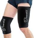 Theraice Knee Ice Pack Wrap Compression Ærme til skader, Genanvendelige Gel Cold Packs Brack Også til albue, Ankle & Calf - Fleksibel Cold Wrap Inddrivelse til Meniscus, ACL, MCL Pain Relief (XL)