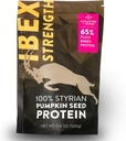 Schlacher & Söhne Styrian Pumpkin Seed Protein Powder: 100% Pure, Plant Protein, Non GMO, Gluten Free, Vegan, Ingen tilsætningsstoffer, Boost immunsystem, Forbedrer fordøjelsen, Lavet i Østrig 17.6 OZ