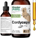 Forever Puppy Cordyceps Mushroom Extract for Dogs - Liquid Energy Support w / Cordyceps Sinensis for Nyre Cleanse - Mushroom Drops for Dogs 'Canine Nyre Health Support - 4 oz